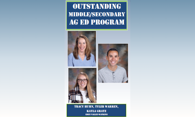 Outstanding Middle/Secondary Ag. Ed. Program